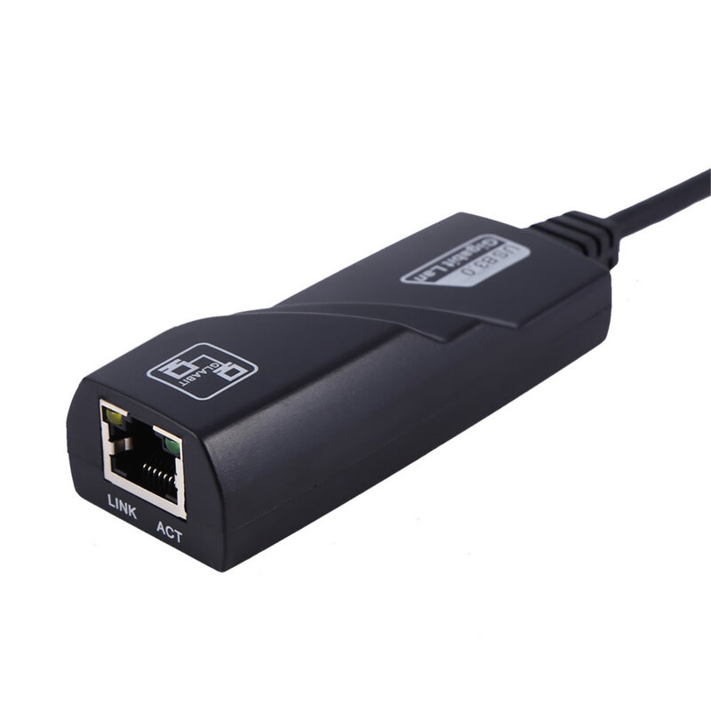 محول شبكة USB 3.0 إلى جيجابت إيثرنت RJ45 LAN (10/100/1000) ميجابت في الثانية ، بطاقة شبكة للكمبيوتر الشخصي ، البيع بالجملة