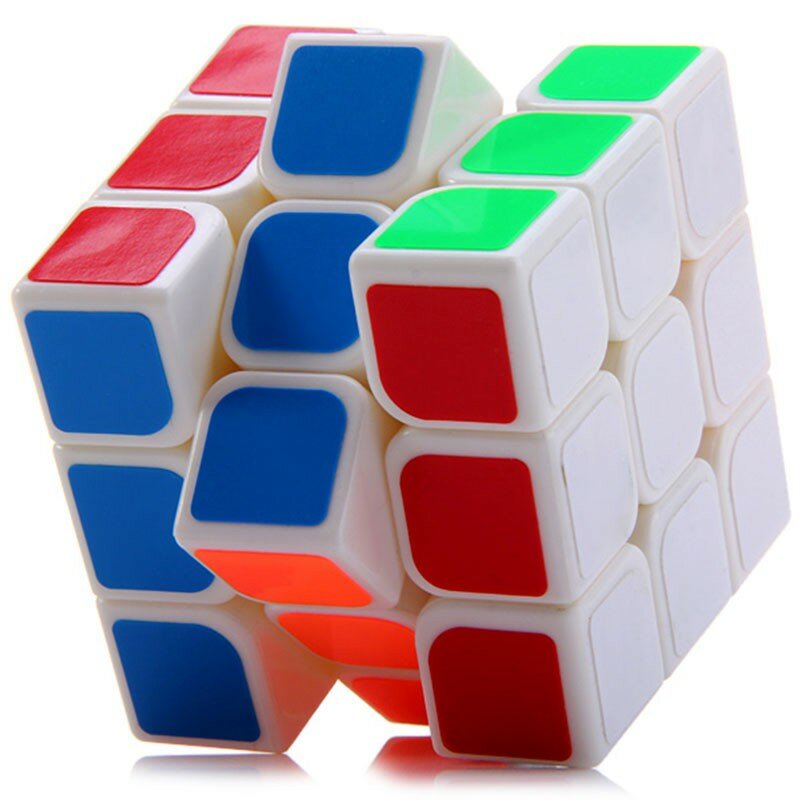 لعبة لغز المكعب السحري للأطفال ، 3 × 3 × 3 ، 3 طبقات ، نيو المهنية ، الألوان السوداء والبيضاء