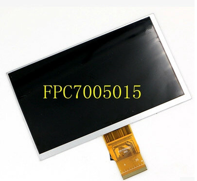 شاشة LCD للكمبيوتر اللوحي مقاس 7 بوصات بدقة 50 سنًا 1024X600 ، جديدة ، ترميز أصلي ، FPC7005015 ، FPC0705015