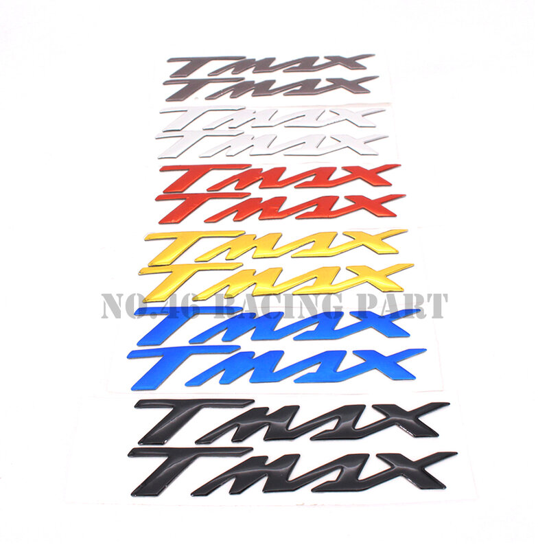ملصقات لدراجة نارية ثلاثية الأبعاد مرتفعة للدبابات ، إكسسوارات شعار ، مناسبة لياماها TMAX ، شارة