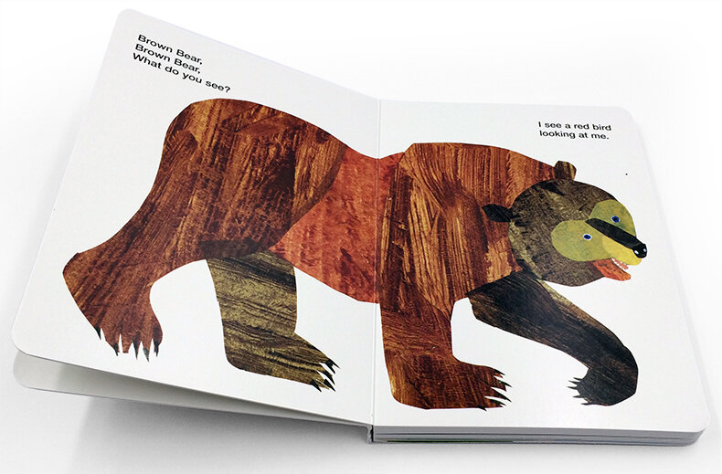 أفضل الكتب مبيعا الدب البني ماذا ترى الكتب المصورة الإنجليزية للأطفال هدية الطفل