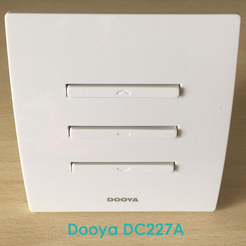 Dooya DC227A جهاز استقبال جداري RF433 بموتور S/S, يعمل مع Dooya RF433 Emitters مثل DC2700