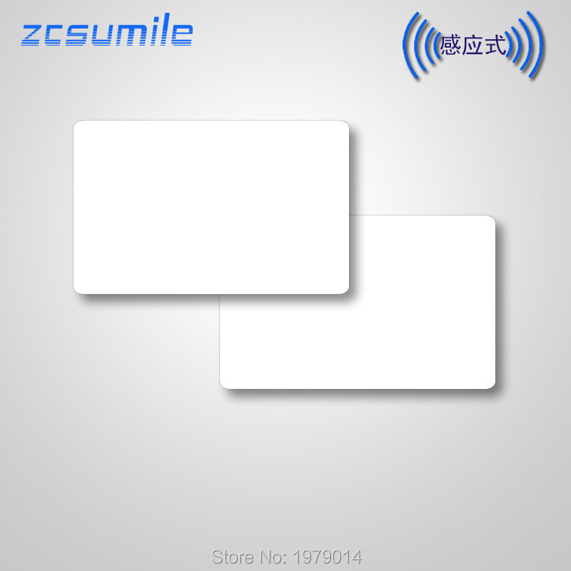 1 قطعة فارغة الأبيض PVC UHF بطاقة مع 915-960MHZ H3 EPC 6C جدا طويلة القراءة المسافة الذكية بطاقة