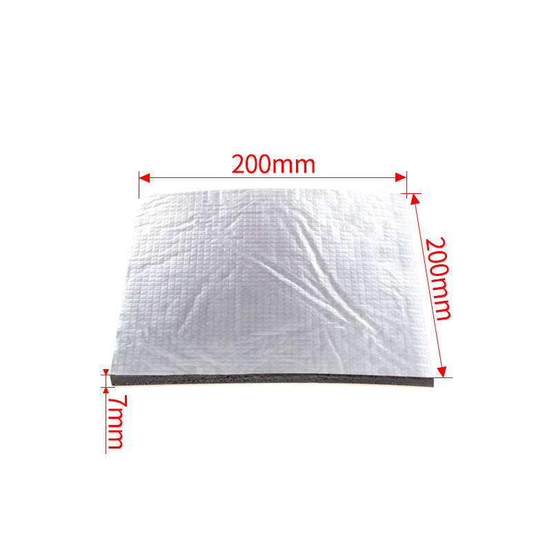 3D طابعة التدفئة السرير العزل القطن ل 3D طابعة Heatbed 200 220 235 310 مللي متر احباط ذاتية اللصق العزل القطن ملصقا