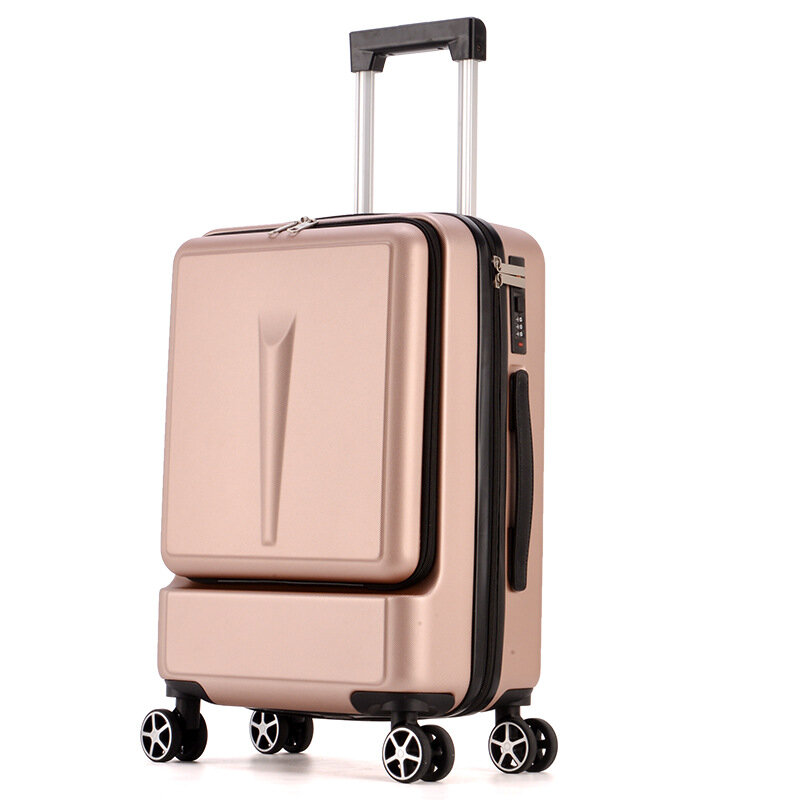 Letrend-عربة أمتعة بجيب أمامي مقاس 24 بوصة ، حقيبة سفر 20 بوصة ، حقيبة سفر ، صندوق أمتعة
