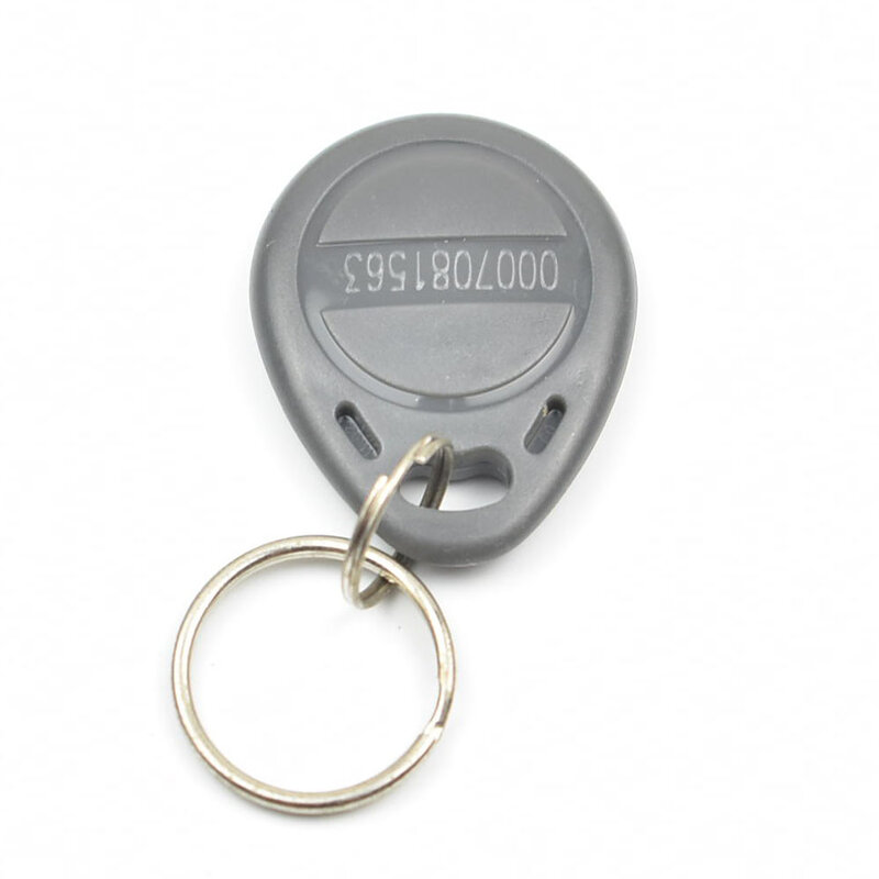 100 قطعة/الوحدة 125KHz TK4100 EM4100 Keyfobs العلامات بطاقة تتفاعل للتحكم في الوصول وقت الحضور