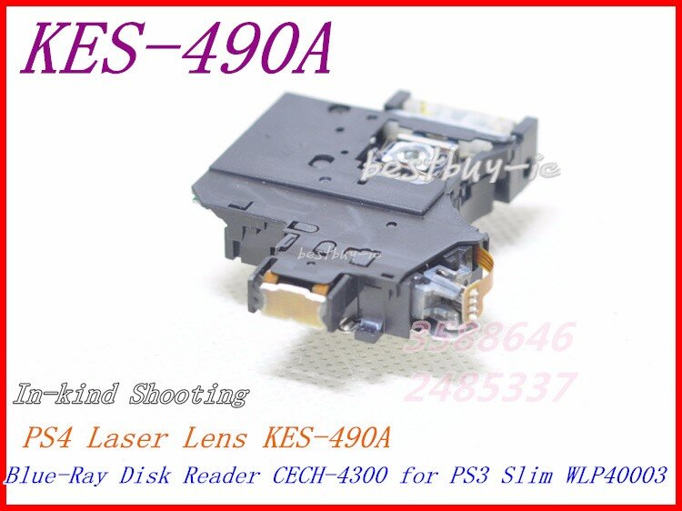 عدسة الليزر ل S o ny/بلاي ستيشن 4/PS4 KES-490A KES 490A KEM 490 ألعاب وحدة التحكم إصلاح جزء استبدال البصرية Ho