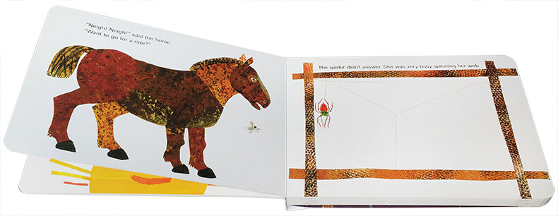 أفضل الكتب مبيعا مشغول جدا العنكبوت الإنجليزية صور كتب للأطفال هدية الطفل