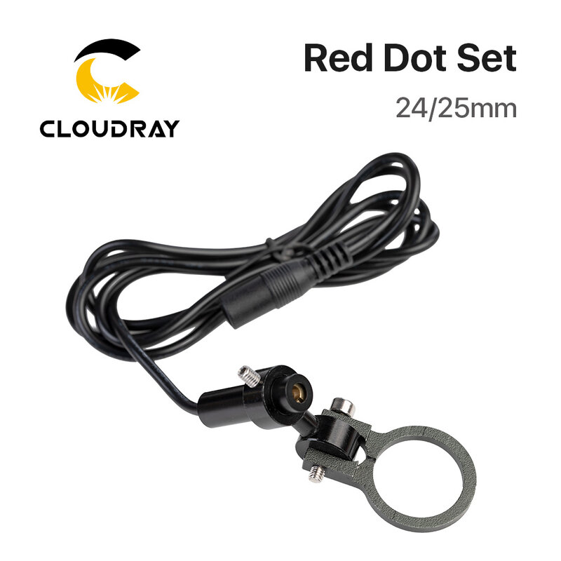 Cloudray ديود وحدة جهاز نقطة حمراء لتحديد المواقع تيار مستمر 5 فولت لتقوم بها بنفسك Co2 النقش بالليزر قطع الرأس