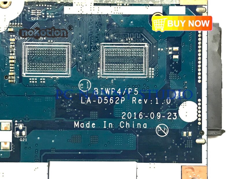 Pcnane BIWP4 P5 LA-D562P لينوفو Ideapad 110-15ISK اللوحة DDR4 4405U دفتر اللوحة الرئيسية اختبارها