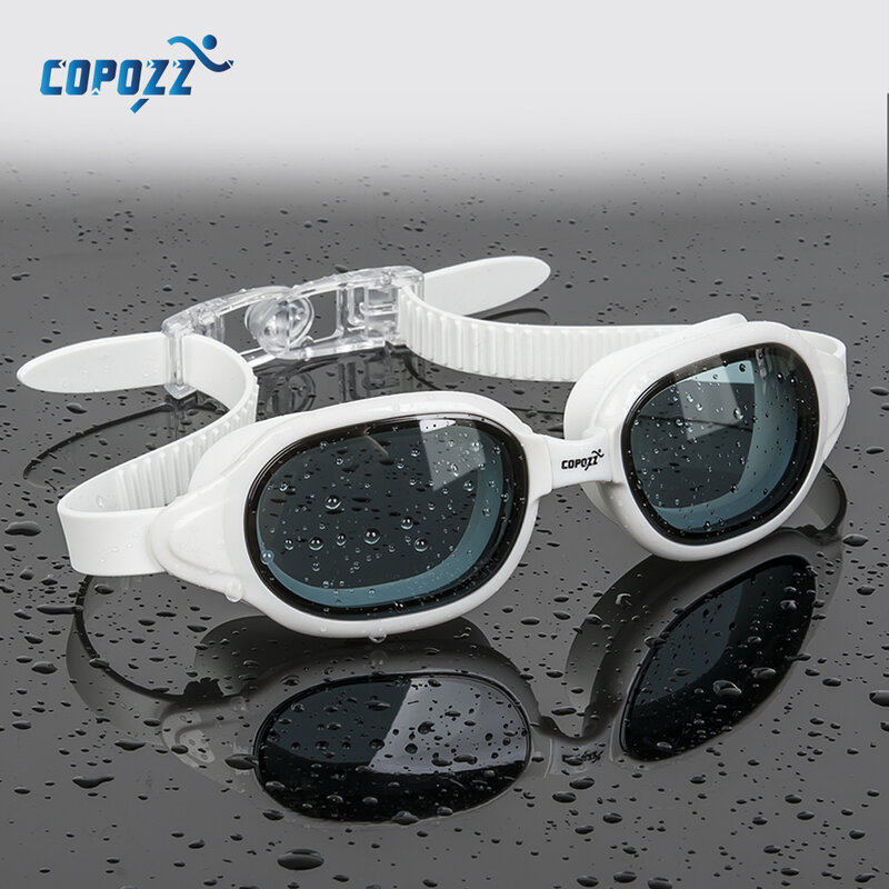 نظارات السباحة كوبوز لقصر النظر نظارات السباحة للرجال والنساء للكبار نظارات السباحة الاحترافية المقاومة للضباب حمام السباحة زجاج الديوبتر Zwembril -1.5 to -7