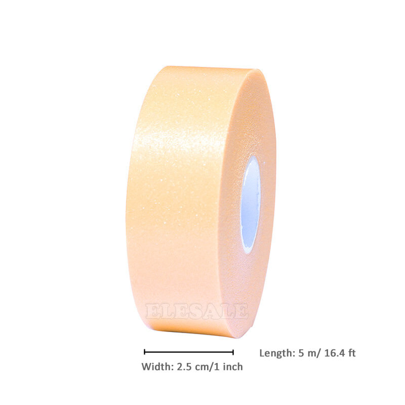 1-Roll 2.5 سنتيمتر * 5 متر مطاطا رغوة مقاوم للماء الشريط مقاومة للاهتراء ضمادة ملصق الجرح خلع الملابس الرياضية التواء العلاج الإسعافات الأولية