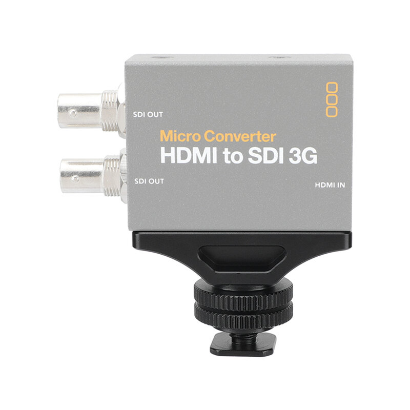 CAMVATE العالمي تمديد دعم مع محول الأحذية و M3 مسمار ملولب ل BlackMagic مايكرو محول إشارات HDMI إلى SDI 3G
