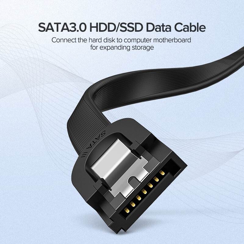 كابل Ugreen SATA 3.0 إلى محرك القرص الصلب Sata 3, محول كابل لأجهزة الكمبيوتر المحمول Asus 6Gbps 3.0 SSD محرك الأقراص الثابتة محول الزاوية اليمنى