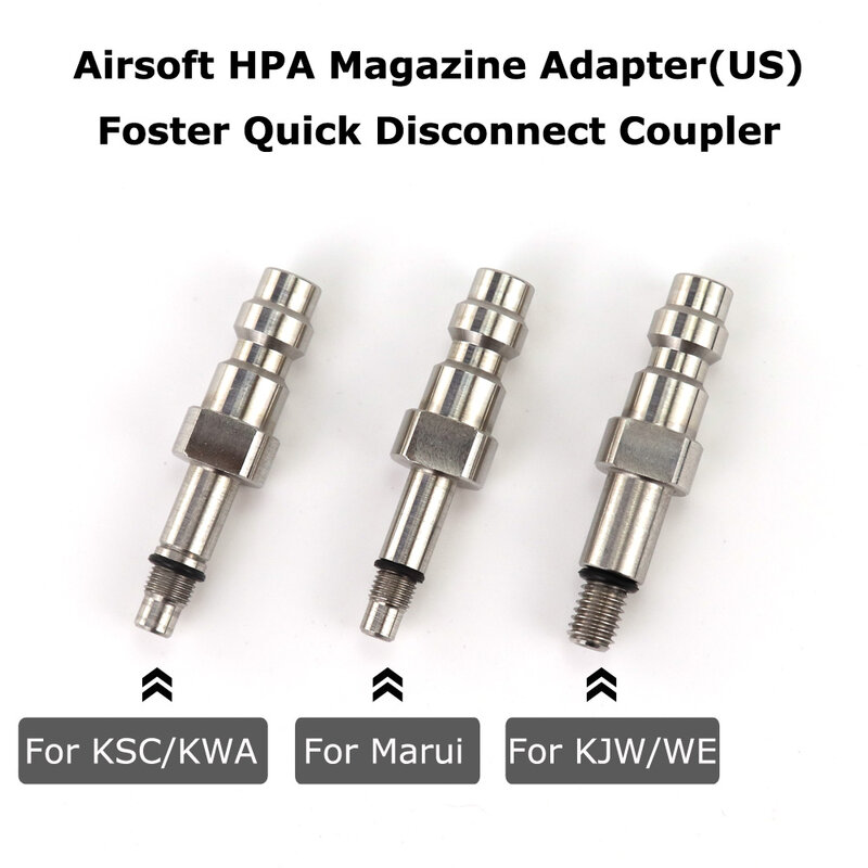 جديد Airsoft HPA مجلة الصنابير صمام محول فوستر قطع الاتصال السريع مقرنة (الولايات المتحدة)