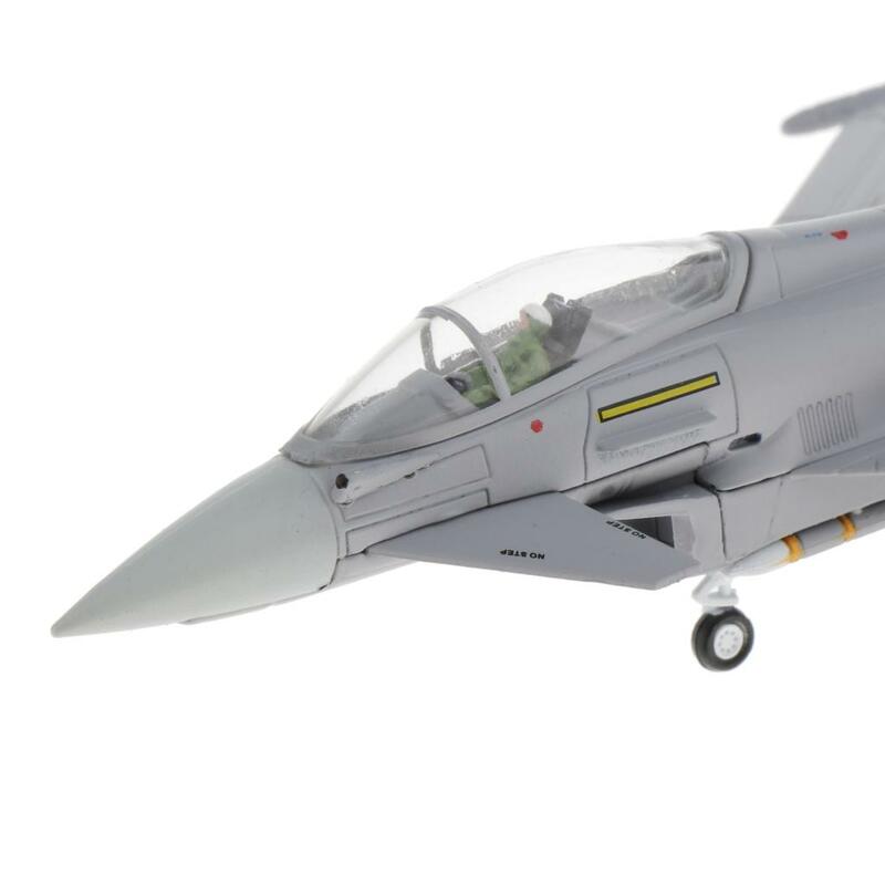 1:100 EF-2000 Eurofighter تايفون مقاتلة نموذج وعرض موقف جمع هدية EF 2000 سبيكة نموذج طائرة صغيرة ديكور المنزل