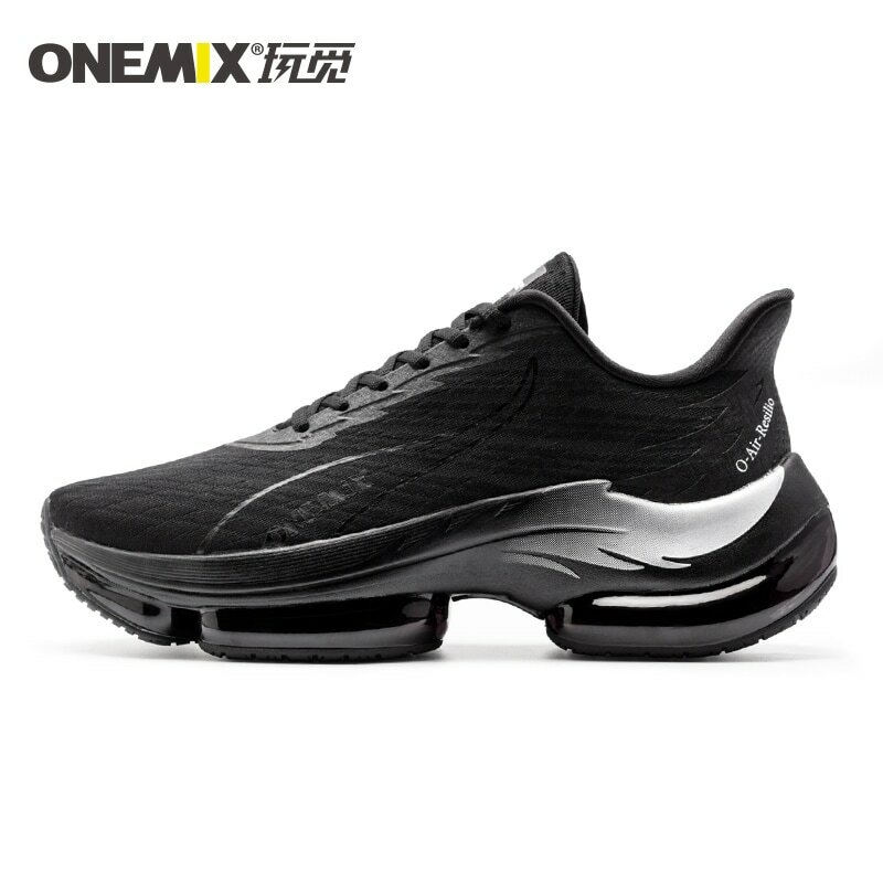 ONEMIX احذية الجري النساء أحذية رياضية مريحة في الهواء الطلق الركض أحذية مشي وسادة هوائية حمراء
