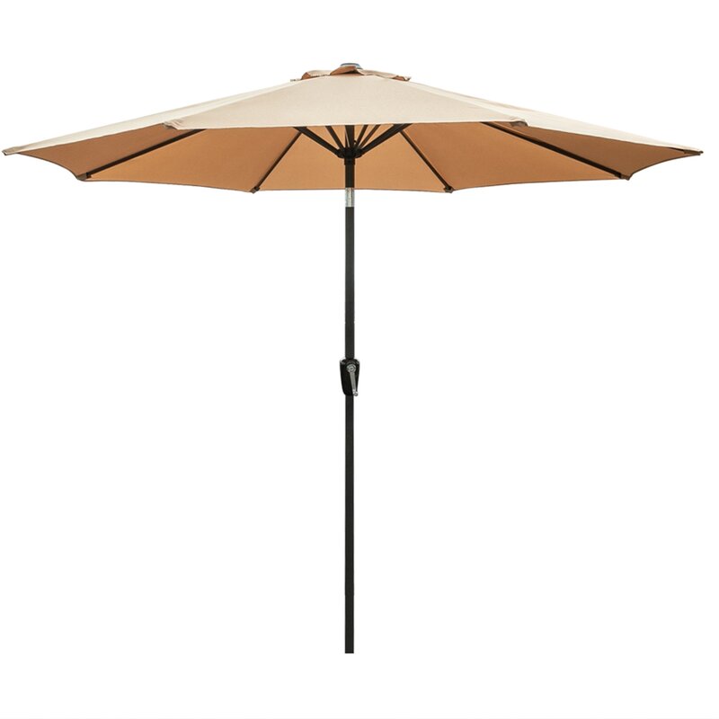 مظلة قابلة للطي مقاومة للماء ، 2.7 م ، تصميم يدوي ، مستودع الولايات المتحدة