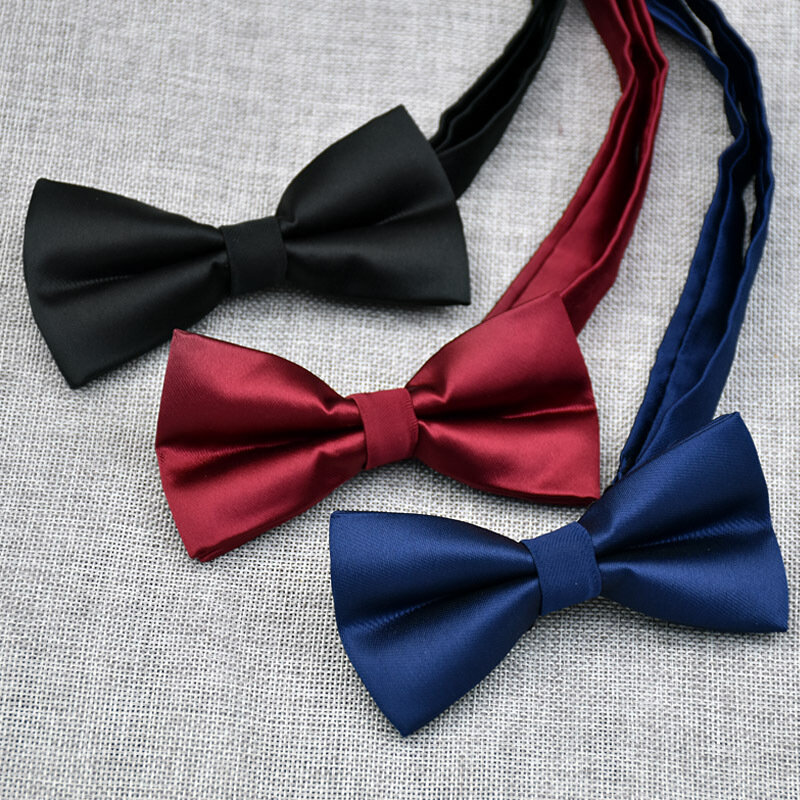 ربطة القوس فيونكة رجالية بلون أحادي اللون ربطة القوس فيونكة مسطحة تصميم طبقة مزدوجة بلون سادة ربطة القوس فيونكة ربطة القوس فيونكة أرجواني