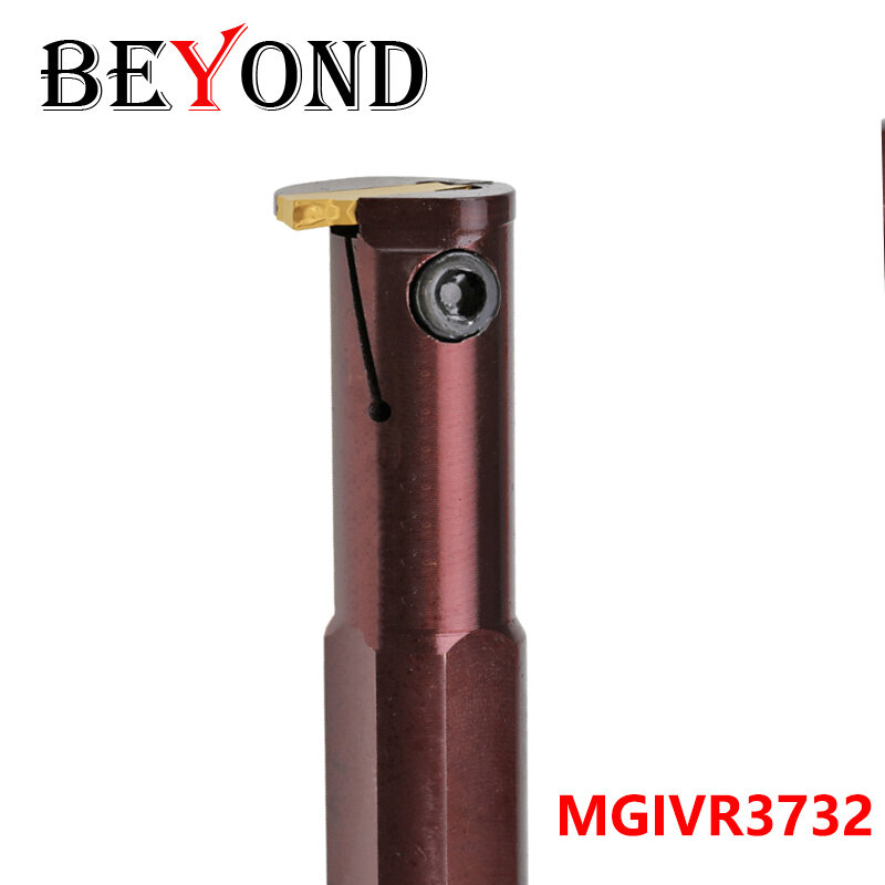 BEYOND MGIVR 3732 حامل أدوات القطع الداخلي MGIVR3732-3T11 4T12 5T12 Boring Bar Turning Lathe Tool Shank Spring Steel