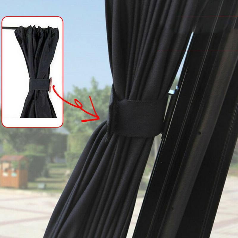 2 قطعة سيارة العالمي ضبط UV نافذة قابل للتعديل VIP الستار ظلة قناع UV ظلة قناع 50 سنتيمتر اكسسوارات السيارات الإبداعية