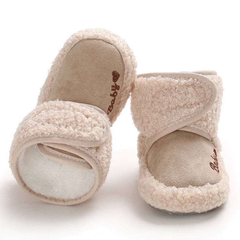 SAMITA 2021 طفل حذاء كاجوال الوليد طفل الفتيان الفتيات الشتاء أحذية دافئة طفل رضيع لينة وحيد المضادة للانزلاق حذاء طفل