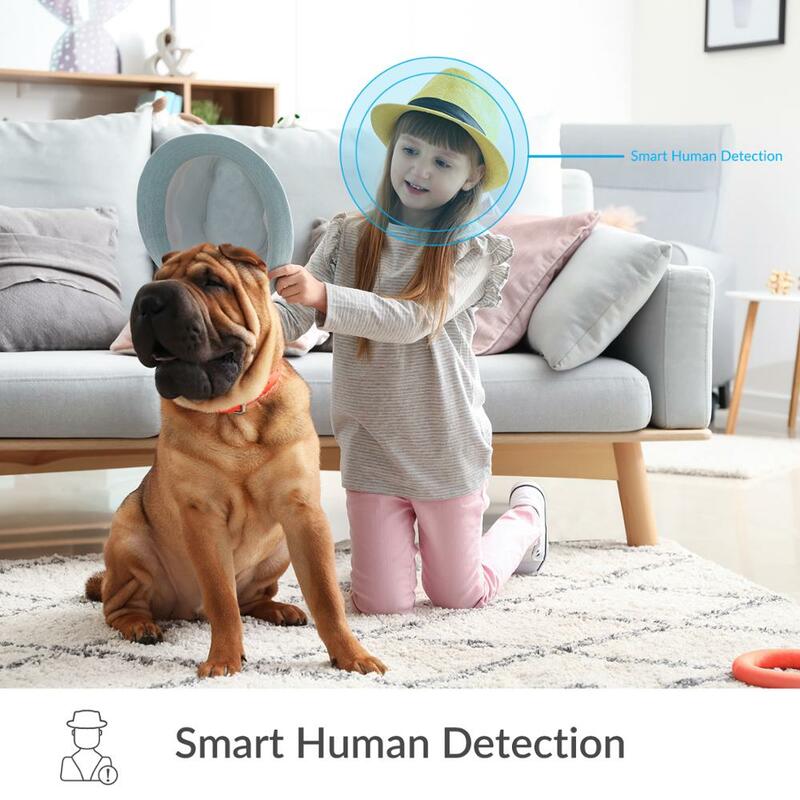 يي-Home الأمن كاميرا مراقبة أطقم ، النظام الذكي ، للرؤية الليلية ، مراقبة الطفل ، iOS ، أندرويد App ، واي فاي ، 1080P ، 4 قطعة