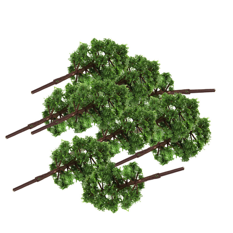 20 قطع 1/150 نموذج أشجار قطار مشهد العمارة نبات أشجار وهمية DIY بها بنفسك الحرف اليدوية ، بناء نموذج ، مشهد المناظر الطبيعية