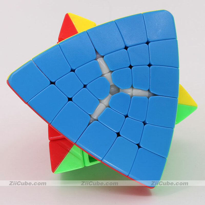 لعبة منطق لعبة للمحترفين من Sengso ماجيك تاور 6x6 4x4 Mastermorphix ShengShou Tetrahedron 4 ألوان للوجه
