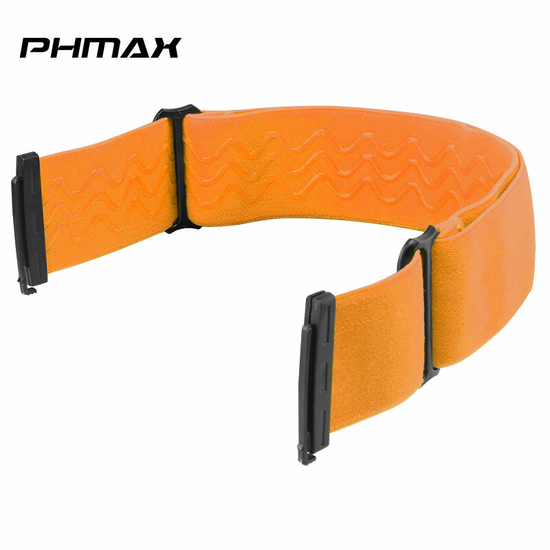 PHMAX-حزام نظارات تزلج غير قابل للانزلاق ، قابل للتعديل بحرية ، مع مشبك ، حزام غير قابل للانزلاق ، مناسب لنظارات التزلج المغناطيسية
