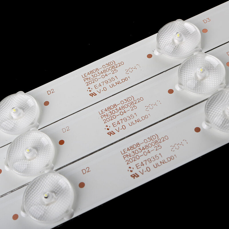 العلامة التجارية الجديدة الأصلي ل العلامة التجارية الجديدة الأصلي TCL LED48D8800 مصباح le48d8-03 (D) 30 مصباح le48d8-03 (D) 30348008220 الألومنيوم 10 8 مصابيح