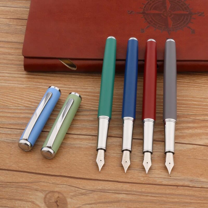 جديد Morandi معدن 320 قلم حبر لون الرجعية EF F بيند بنك الاستثمار القومي الأعمال مكتب اللوازم المدرسية الكتابة الخط أقلام الحبر