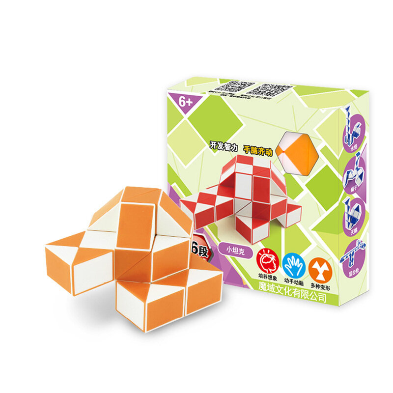 Moyu Cubing الفصول الدراسية 36 ثعبان سرعة مكعبات تويست بازل سحري للأطفال حفلة لصالح ألعاب تعليمية ملونة