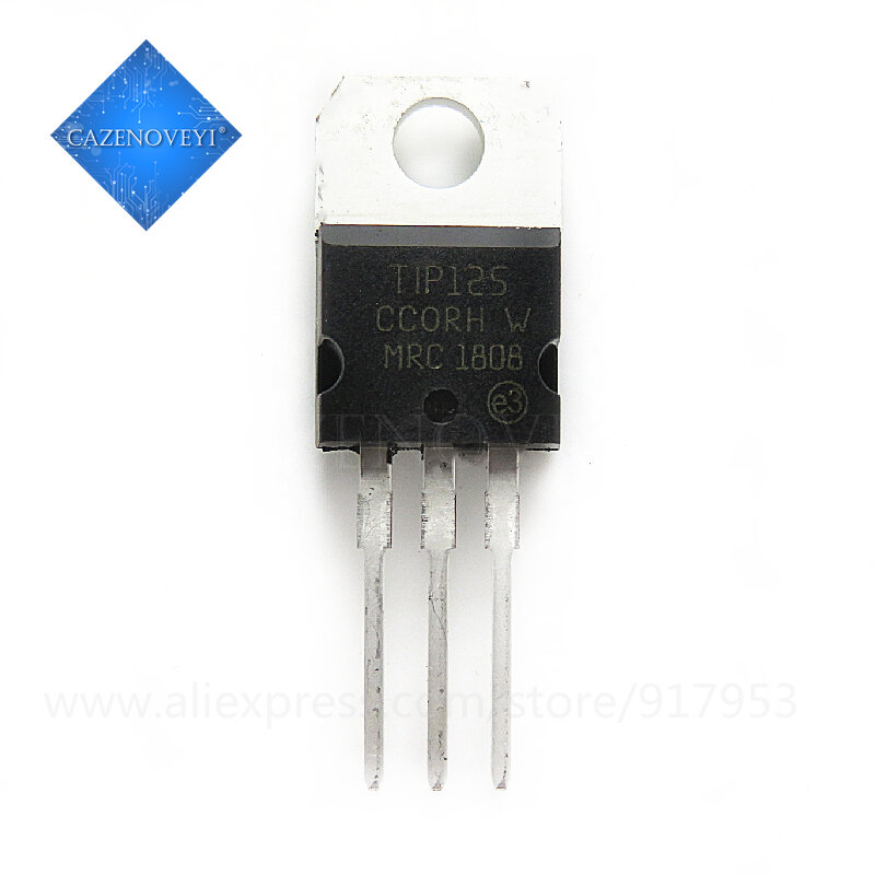 10pcs/lot TIP125 125 TO-220 In Stock