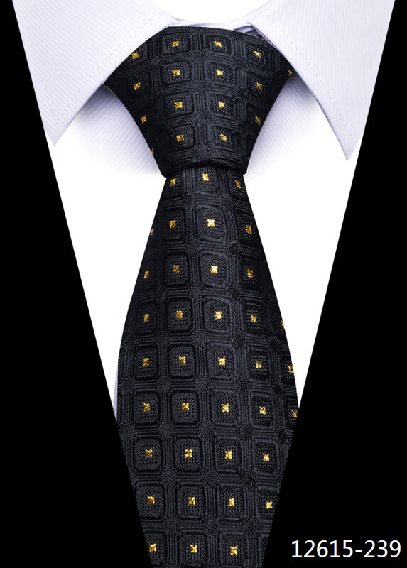 الجملة 160 ألوان الموضة 7.5 سنتيمتر رابطة عنق حرير الرجال الذهب صالح الزفاف الفاخرة حفلة البدلة اكسسوارات مجموعة سليم ربطة العنق Gravatas هدية