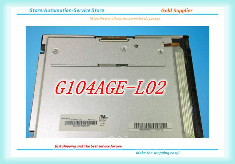 G104AGE-L02 G104AGE L02 10.4 Inchs لوحة شاشة عرض LCD لوحة