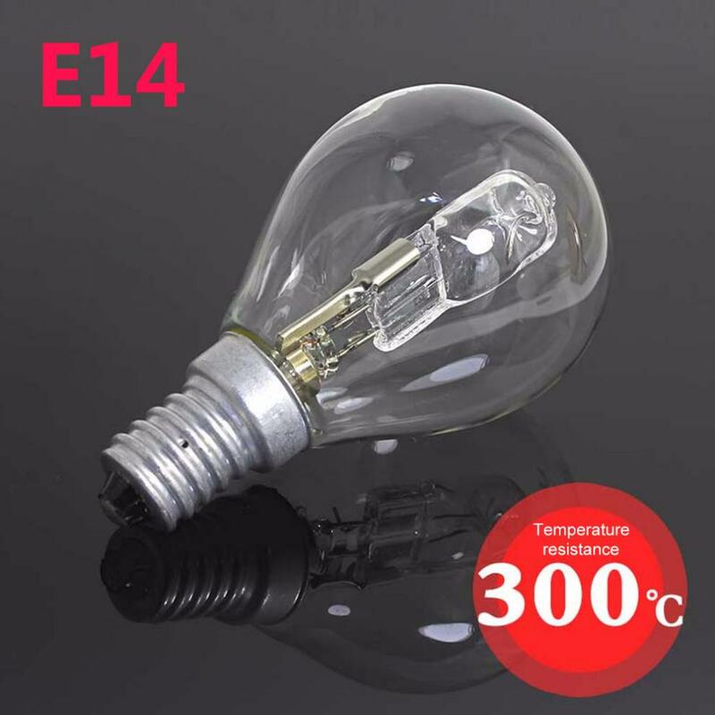 40 واط مصباح فرن لمبة مصباح هالوجين مقاومة درجات الحرارة العالية لمبة E14 P45 برغي الخفيفة