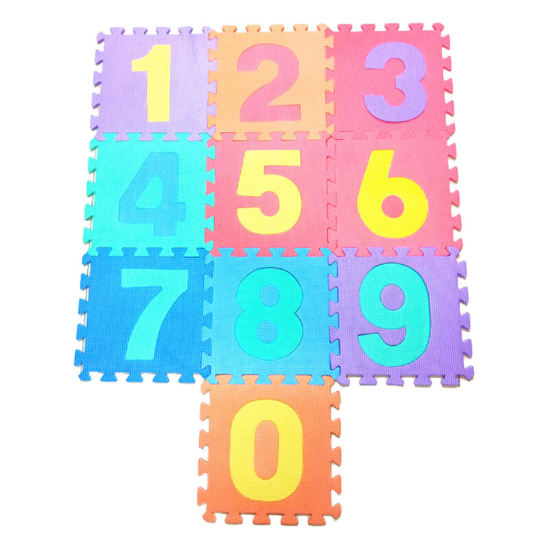 36 قطعة/المجموعة طفل رغوة أرضيات على شكل بازل حصيرة المتشابكة إيفا البلاط مع 10 أرقام 26 رسائل ممارسة Playmat للأطفال الصغار