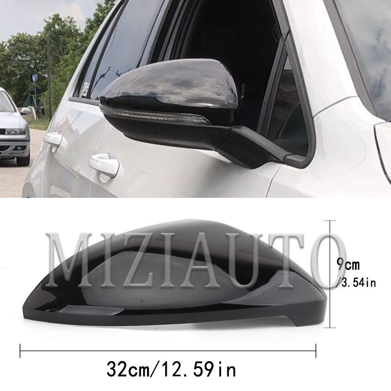 أغطية مرآة الرؤية الخلفية الجانبية ، حافظة أدوات الرؤية الخلفية ، ملحقات VW Golf 7 ، MK7 ، 7.5 ، GTI ، Touran 2013-2020