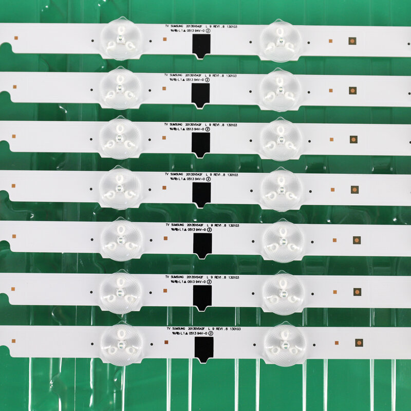 14 قطعة LED قطاع 2013SVS42F لسامسونج 42 ''D2GE-420SCB-R3 التلفزيون D2GE-420SCA-R3 UE42F5000AK HF420BGA-B1 UE42F5500 UE42F5300