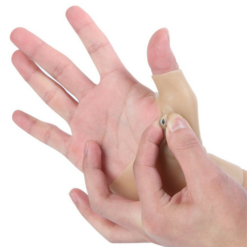 جديد العلاج المغناطيسي المعصم جل التهاب الأوتار هدفين سيليكون الإبهام قفاز دعم مصحح اليد التهاب المفاصل لتخفيف الآلام الأقواس