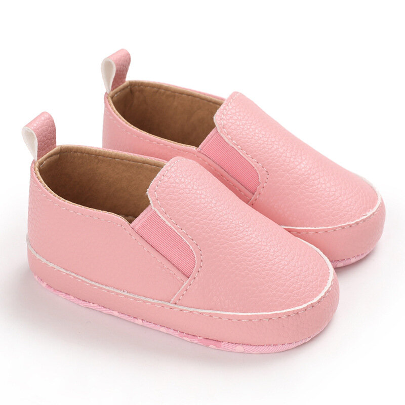 جديد حذاء طفل رضيع فتاة أحذية فتاة الوليد لينة وحيد بولي Leather جلد حذاء طفل صغير غير رسمي 0-18 أشهر الأولى مشوا الأخفاف