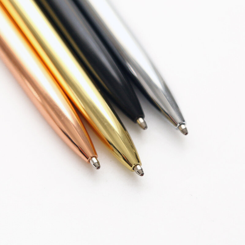 0.7 مللي متر معدن فاخر الذهب Sivler أقلام الحبر للكتابة مدرسة مكتب لوازم الأعمال