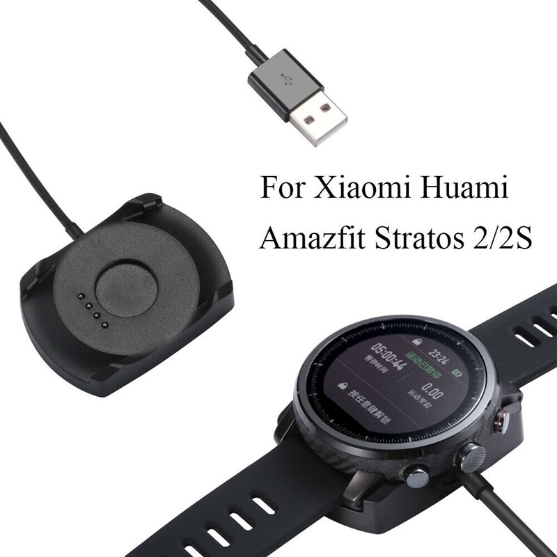 USB سريع شاحن كابل حوض مهد موقف ل Xiaomi Huami Amazfit 2 ستراتوس تيرة 2 S