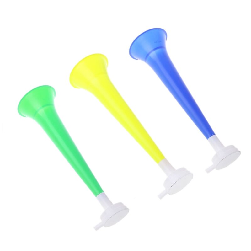 يهتف البلاستيك القرن كرة القدم لعبة المشجعين التشجيع الدعائم Vuvuzela طفل البوق ألعاب المتكلم انخفاض الشحن