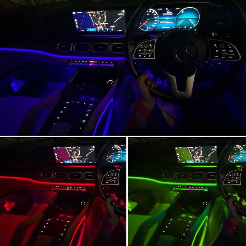 2 واط DC5V مصباح LED صغير المنور 3 مللي متر مصدر الضوء الأحمر الأخضر الأزرق ل الجانب توهج الألياف كابل بصري سيارة الإضاءة داخلي المنزل استخدام
