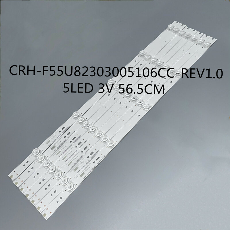 10 قطعة/الوحدة 55 بوصة مرحبا الجودة LED قطاع LQ55AL88Y51 LQ55AL88Y81 CRH-F55U82303005106CC-REV1.0 E225LED 3V 56.5 سنتيمتر