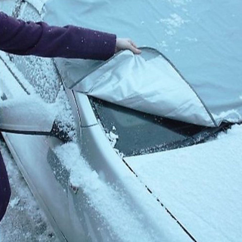 زجاج سيارة غطاء الثلوج ظلة المضادة للأشعة فوق البنفسجية العالمي الشتاء الجليد الصقيع تجميد حامي الجبهة غطاء الزجاج الأمامي 150x70cm