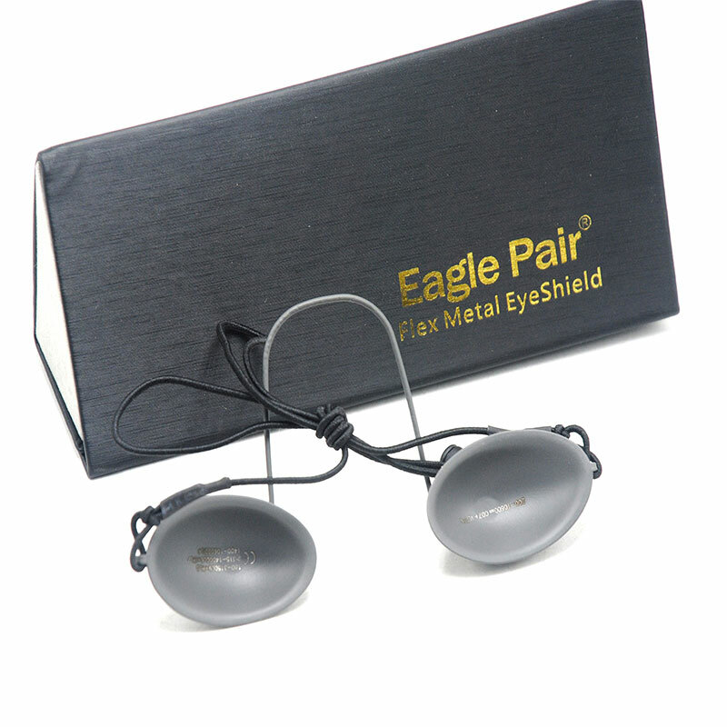 OD7 + نظارات حماية العين نظارات الليزر IPL الجمال الفولاذ المقاوم للصدأ 190-14000nm