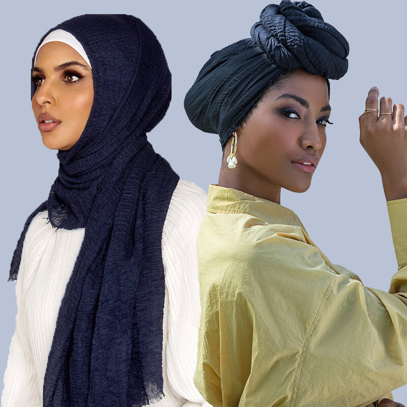 لينة القطن الأوشحة الرأس للنساء ، عادي وشاح الرأس ، شالات ، طويل الحجاب يلتف ، الحجاب ، عالية الجودة ، الدافئة أحادية اللون عقال ، الشتاء